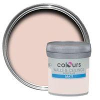 Colours Subtle Blush Matt Emulsion Paint 50ml Tester Pot