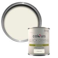 colours antique white eggshell wood metal paint 750ml