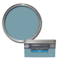 colours premium blue ocean matt emulsion paint 25l