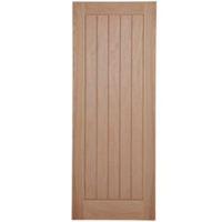 Cottage Panelled Oak Veneer Internal Unglazed Door (H)1981mm (W)762mm