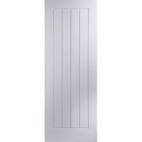 cottage panelled primed woodgrain internal unglazed door h1981mm w686m ...