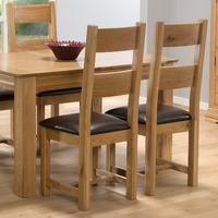 Constance Wooden Dining Chair with PU Seat