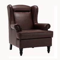 corrado faux leather armchair