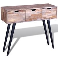 Console Table Reclaimed Teak