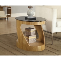 Corsair Oak Oval Lamp Table