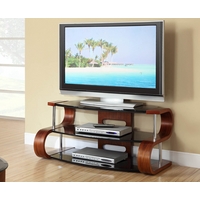 corsair 110cm walnut s tv stand