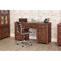 Cordoba Solid Walnut Twin Pedestal Desk