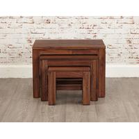 Cordoba Solid Walnut Large Nest of Tables