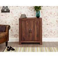 Cordoba Solid Walnut Large Shoe Cupboard