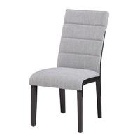 Copenhagen Fabric Dining Chair With Wood In High Gloss