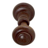 Colours Walnut Effect Curtain Hold Backs Pack of 2