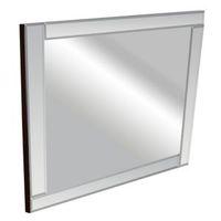 colours art deco clear unframed square mirror h360mm w 360mm