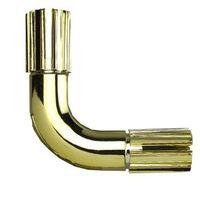 Colorail 90° Brass Effect Elbow (Dia)19mm