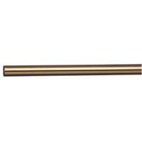 colorail brass effect steel round tube l910mm