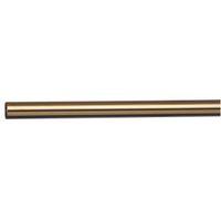 colorail brass effect steel round tube l122m