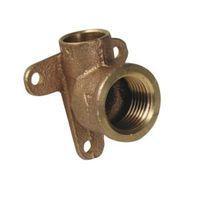 compression wall plate elbow dia15mm