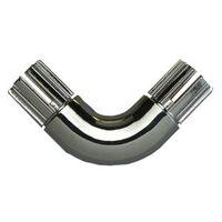 Colorail 90° Chrome Effect Elbow (Dia)19mm