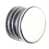 colorail plastic chrome effect end cap pack of 2