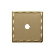 Colours Brass Effect Dimmer Switch Front Plate