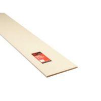 Conti MFC Furniture Panel White (L)1830mm (W)381mm (T)15mm