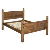 [Corona High End Pine Bed Frame]