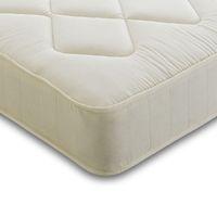 contract shire rainbow coil mattress small double natural