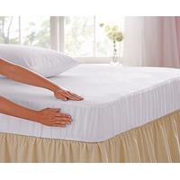 Coral Fleece Mattress Protector, Double