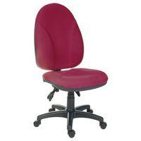 commander exec operator chair no arms burgundy