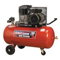 compressor 100 ltr belt drive 3hp