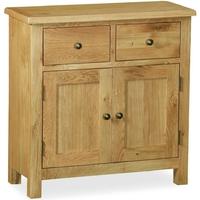 corndell lovell lite oak mini sideboard