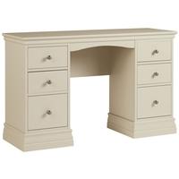 corndell annecy ledum double pedestal dressing table