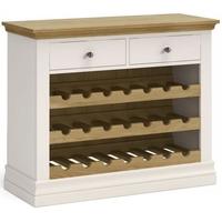 Corndell Annecy Oak Top Wine Unit