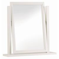 corndell annecy cotton vanity mirror