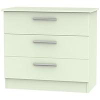 Contrast Vanilla Chest of Drawer - 3 Drawer