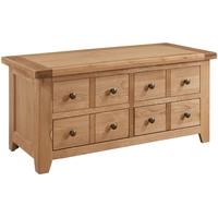 Colorado Oak Storage Coffee Table with Drawer