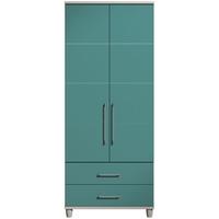 corsica lagoon gents wardrobe 2 door 2 drawer