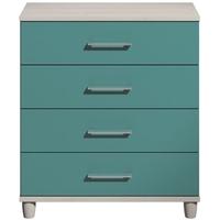 Corsica Lagoon Chest of Drawer - 4 Drawer