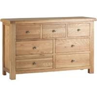 corndell lovell oak 34 chest of drawer