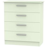 Contrast Vanilla Chest of Drawer - 4 Drawer