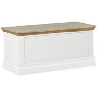 Corndell Annecy Oak Top Blanket Box