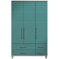 corsica lagoon gents wardrobe 3 door 4 drawer