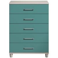 Corsica Lagoon Chest of Drawer - 5 Drawer Large