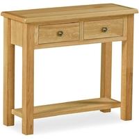 Corndell Lovell Lite Oak Console Table