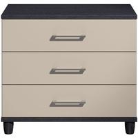 Corsica Grey Chest of Drawer - 3 Drawer Wide