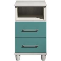 Corsica Lagoon Bedside Cabinet - 2 Drawer