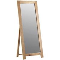 Corndell Lovell Oak Cheval Mirror