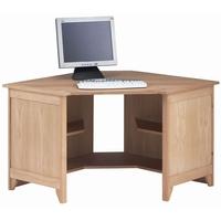 Corndell Nimbus Oak Corner Desk