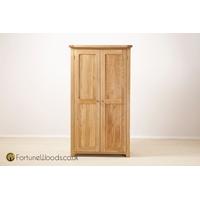 country oak wardrobe 2 door ladies