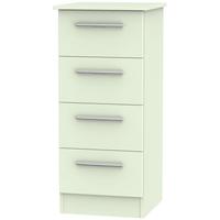 Contrast Vanilla Chest of Drawer - 4 Drawer Locker