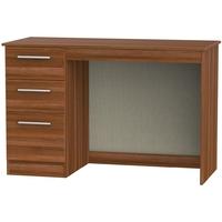 Contrast Noche Walnut Desk - 3 Drawer